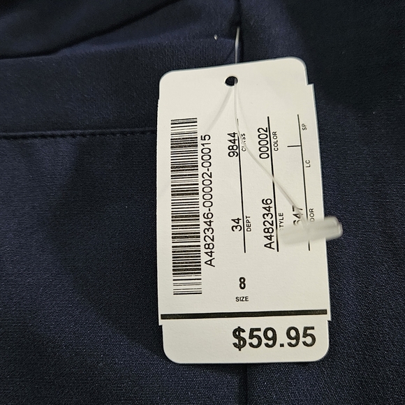 Zac & Rachel Women's Black Straight Leg Pants - Picture 3 of 3